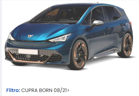 MUSATA COMPLETA FRONTALE CUPRA BORN