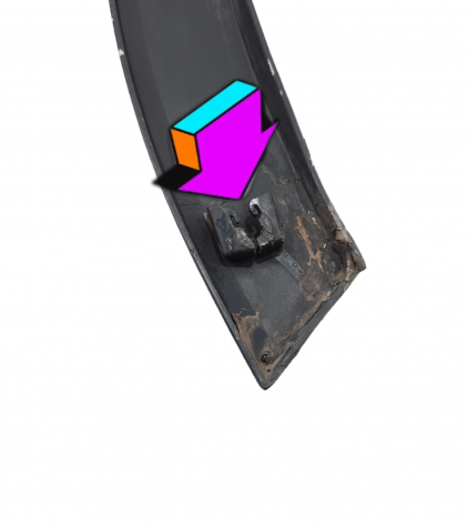 MODANATURA ARCO RUOTA ANTERIORE DX RENAULT Captur Serie 638120719R K9K 646, K9K 856 Diesel 1500 (1319) - Foto 11