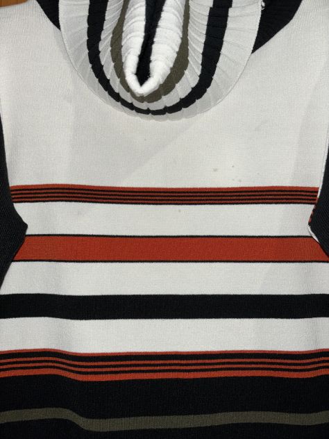 MAGLIONE CON COLLO LARGO E ALTO RIPIEGABILE MARCA”LATTE MIELE TREND GIRL”MADE IN - Foto 10