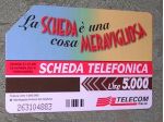 SCHEDA TELEFONICA ITALIA 25