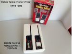 Walkie Talkie Fisher - Price (giocattolo vintage, Anno 1985)