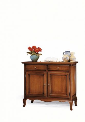 Credenzina 2 porte 2 cassetti arte povera cod 11517