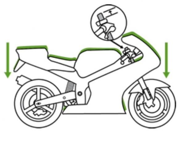 Brixton Crossfire 500 X protezioni motore kit alzamento abbassamento freni - Foto 5