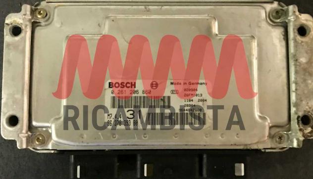 0261206860 9637839380 Citroen Saxo 1.6 centralina motore Bosch
