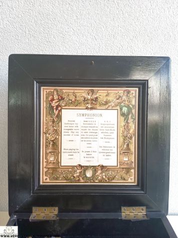 176295 Antico e meraviglioso Symphonion del XIX secolo - Foto 9