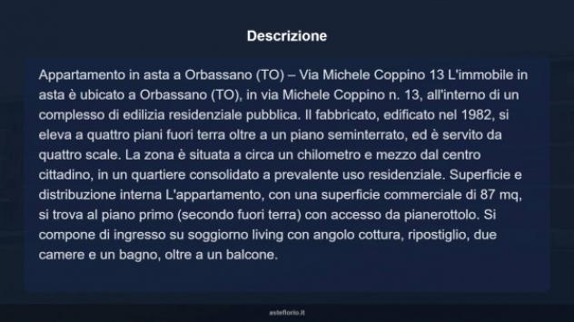 Immobile in asta di 87 m² in vendita a Orbassano - Foto 15