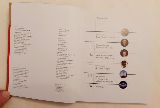Teatro alla Scala. Un palco all' Editore: Skira/ Corriere della Sera, 2004 nuovo - Foto 5