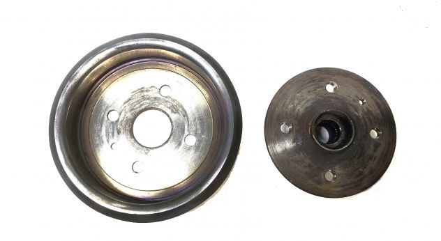 TAMBURO FRENO POSTERIORE + FLANGIA VESPA 50 R