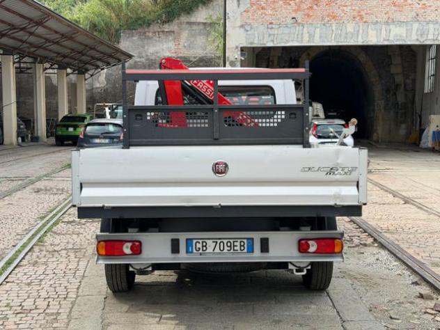 FIAT Ducato 140CV DOPPIA CABINA GRU E CASSONE FISSO rif. 24115268 - Foto 8