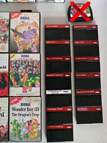 Cartucce / giochi Sega Master System (ORIGINALI) TESTATE - Foto 6