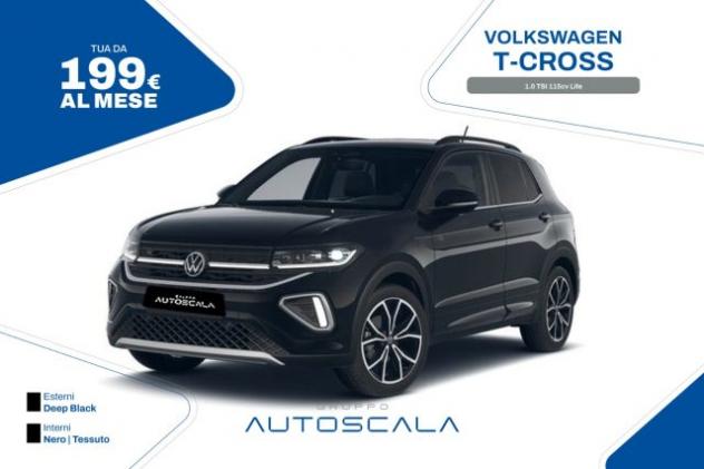 VOLKSWAGEN T-Cross 1.0 TSI 115cv Life rif. 23922612