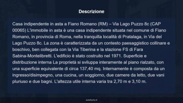 Immobile in asta di 137 m² in vendita a Fiano Romano - Foto 14