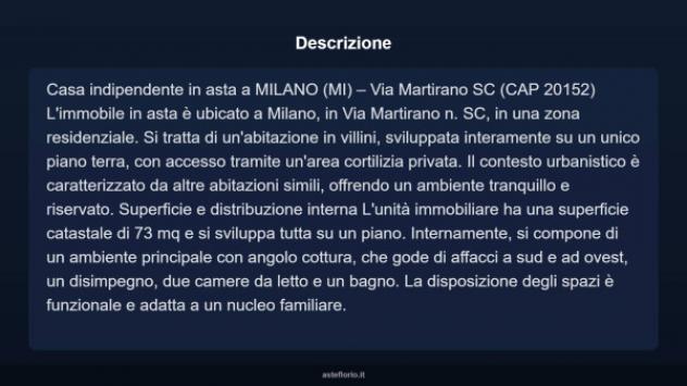 Immobile in asta di 73 m² in vendita a Milano - Foto 3