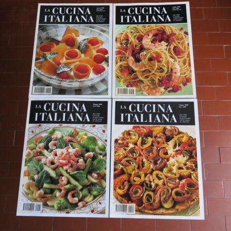 N° 11 riviste mensili del 2000 la cucina italiana - - Foto 2