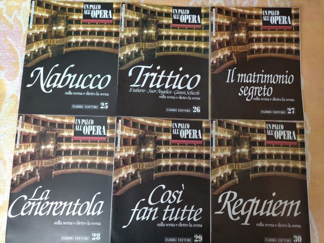 Un Palco All'Opera 30 Volumi + 30 video cassette + 30 libriccini e contenitori - Foto 7