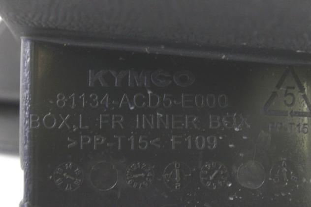 KYMCO DOWNTOWN 350 TCS 81134ACD5E000 CASSETTO VANO PORTAOGGETTI SINISTRA 21 - 23 LEFT BOX - Foto 5