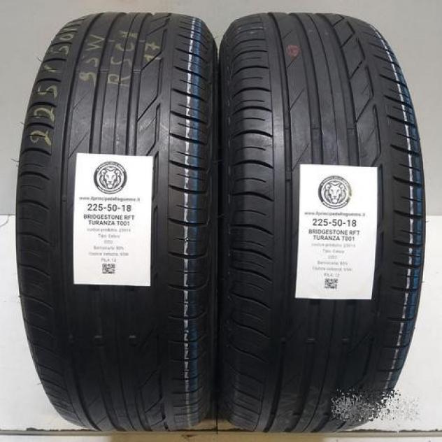 2 gomme 225 50 18 bridgestone rft a25914