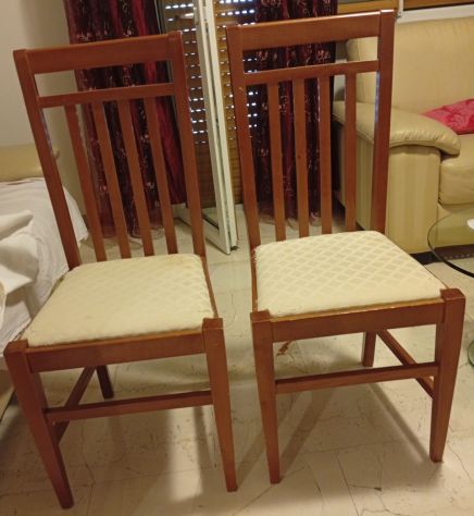 SEDIE IN LEGNO COPPIA - Foto 2