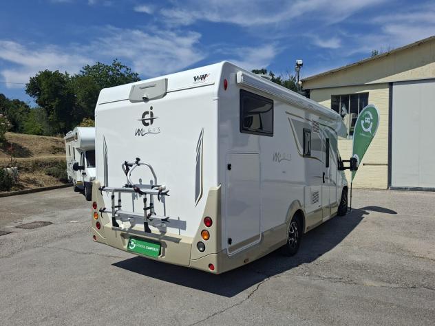 CAMPER CI DUCATO SEMINTEGRALE 4 POSTI LETTO BASCULANTE GEMELLI GARAGE SEMIDINETTE GENERALI CAMPEGGIO USATI 1718 - Foto 5