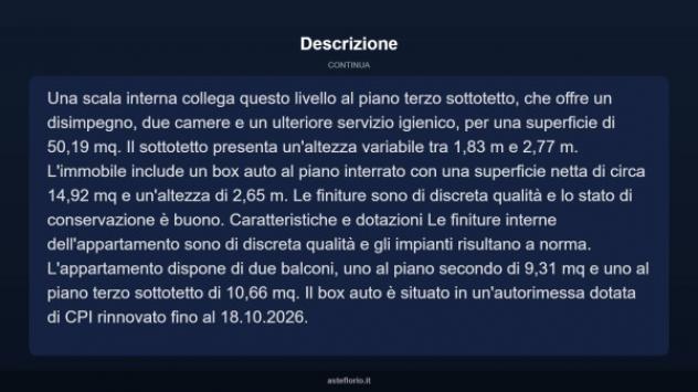 Immobile in asta di 107 m², box auto in vendita a Campagna - Foto 8