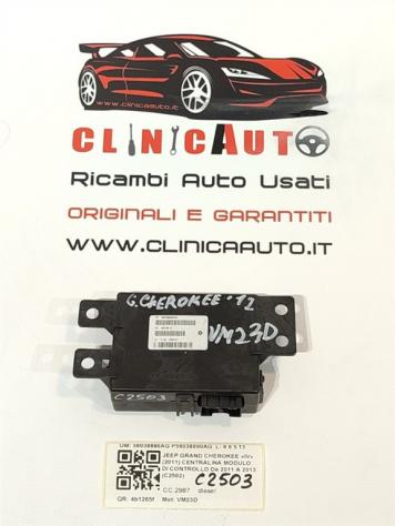 CENTRALINA MODULO DI CONTROLLO JEEP Grand Cherokee 4° Serie 56038890AG P56038890AG VM23D diesel 2987 (1121)