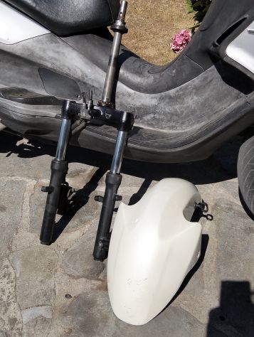 FORCELLA COMPLETA SUZUKI UH 150 BURGMAN DAL 2005 - Foto 4