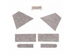 Kit adesivi scudo anteriore e foderi forcella Gilera Nexus 500 - 975787