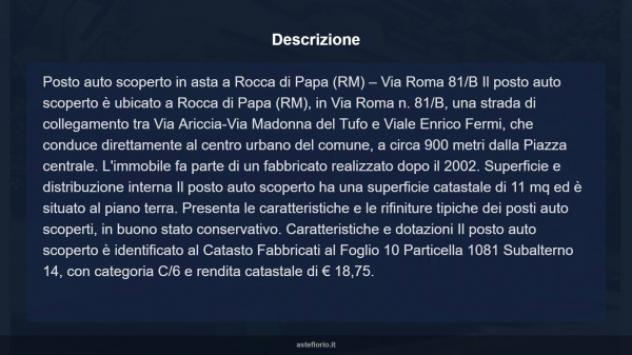Immobile in asta di 11 m² in vendita a Rocca di Papa - Foto 10