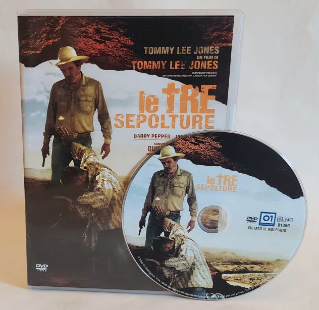 DVD Le tre sepolture Tommy Lee Jones Barry Pepper Home Entertainment, 2006