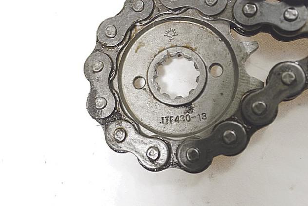 KIT CATENA CORONA PIGNONE KAWASAKI KX 250 F 2004 - 2005 920570192 CHAIN KIT - Foto 2