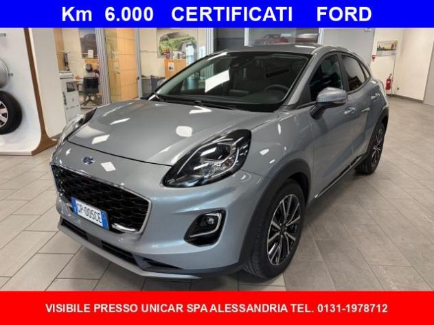 FORD Puma 1.0 ibrida/benzina 125cv. Titanium , Km 6.000 rif. 24115170