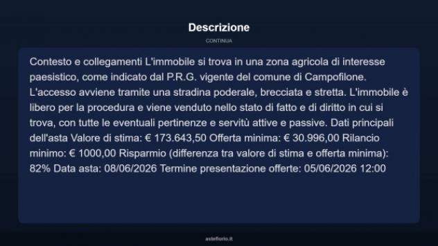 Immobile in asta di 124 m² con più di 5 locali in vendita a Campofilone - Foto 13