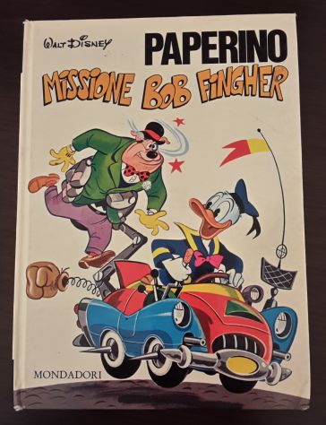 PAPERINO MISSIONE BOB FINGHER, A. Mondadori 1^ Ediz. 1968. - Foto 4