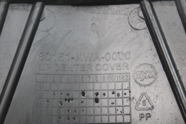 SYM SYMPHONY 125 80151XWA000 COVER CENTRALE SUPERIORE 21 - 24 UPPER CENTRAL COVER 80151XWA0000 - Foto 5