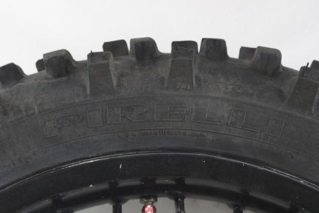 HONDA CRF 250 X 42650KSC000 CERCHIO A RAGGI POSTERIORE 2004 REAR WHEEL PNEUMATICO OK - Foto 4