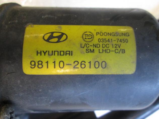 03541-7450 ASTA MOTORINO TERGICRISTALLO TERGIPARABREZZA HYUNDAI SANTAFE 2.0 D 4X4 82KW 5M 5P (2003) RICAMBIO USATO 98110-26100 - Foto 2
