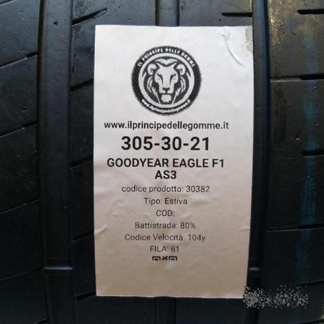 2 gomme 305 30 21 goodyear 30382 - Foto 2