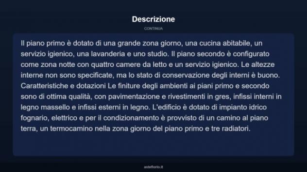 Immobile in asta di 445 m² con più di 5 locali e box auto in vendita a Samugheo - Foto 16