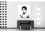 Quadro Scarface dipinto a mano pop art