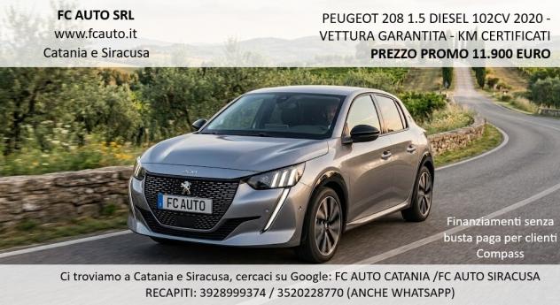 Peugeot 208 1.5 102CV 2020