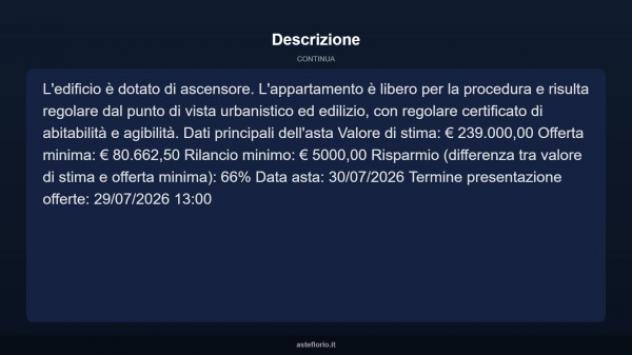 Immobile in asta di 77 m² in vendita a Palermo - Foto 12