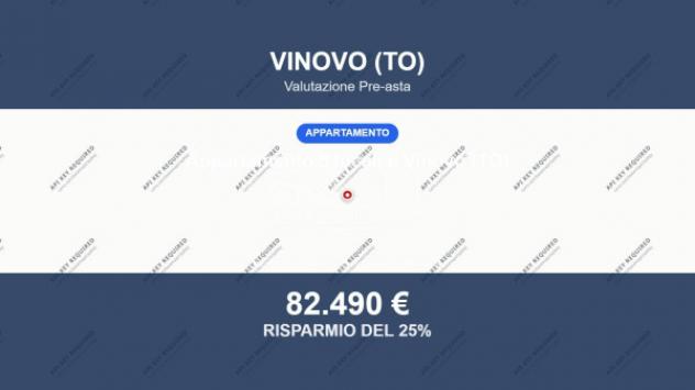 Immobile in asta di 127 m², box auto doppio in vendita a Vinovo