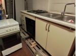 Cucina completa195 cm frigo 2porte lettoa cassetto piani lavoroxcucina calorifer