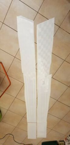 adesivi per fiancate due punto evo o grande punto scacchiera sparco - Foto 6