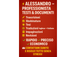 ⚡ Servizi Professionali di Trascrizioni, Tesi, Traduzioni e Documenti