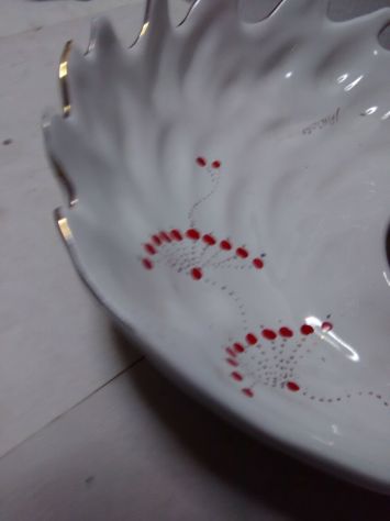 FINE PORCELLANA VINTAGE FIRMATA SARTORI ANNI 60 - Foto 4