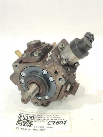 POMPA INIEZIONE DIESEL FORD Focus Berlina 3° Serie 0445010102 9683703780 HHDA diesel 1560 (0408)