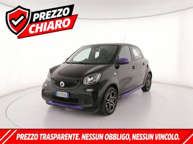 smart forfour eq enel x black
