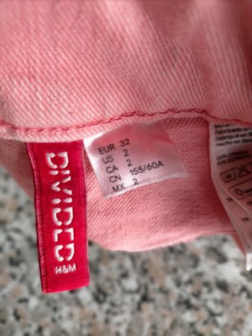 Calzoncini Jeans rosa da ragazzina tg 36 - Foto 5