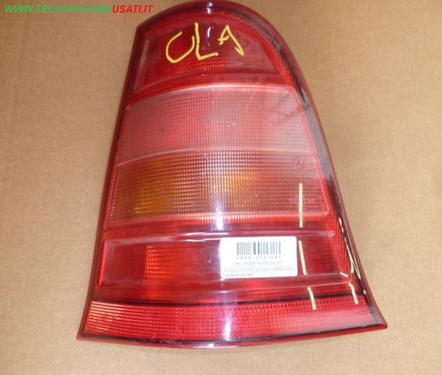 FANALE POST.S. ROSATO MERCEDES Classe A (W168)  Parti elettriche  Fanaleria  Fanali  Fanale post. sx. MERCEDES - Classe A - 01-05-2001 - 01-09-2004, M